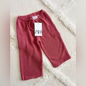 Zara Rose Knit Trousers
